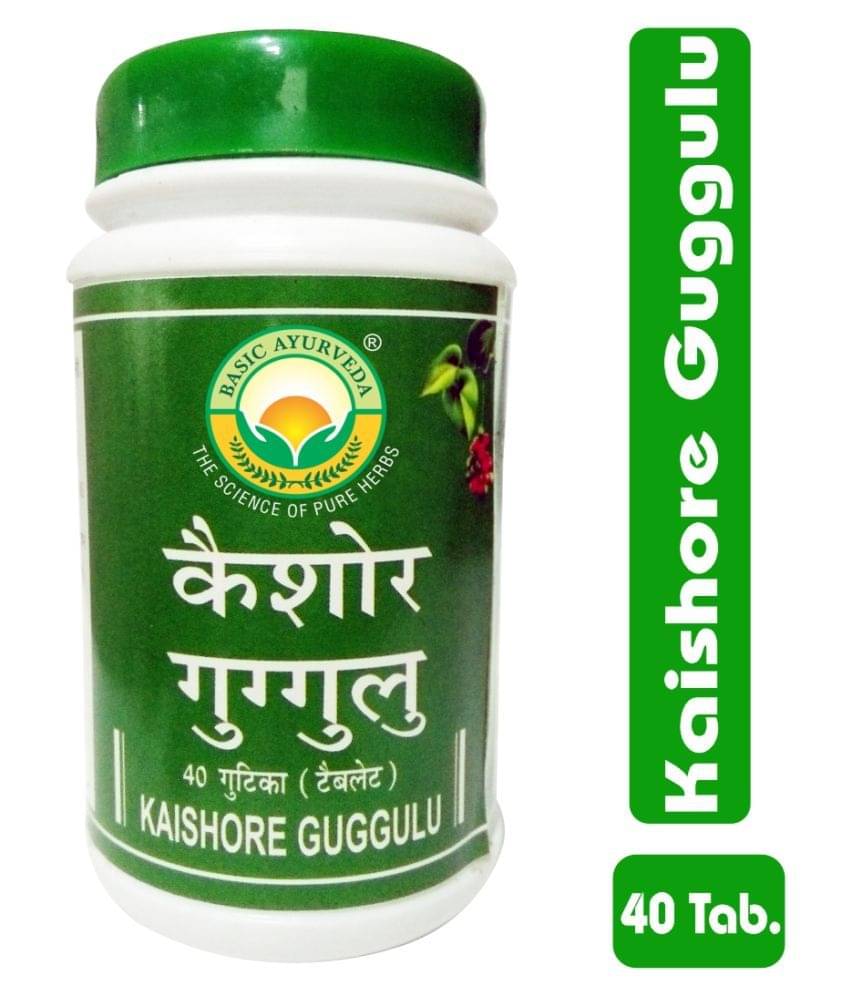    			Basic Ayurveda Kaishore Guggulu Tablet 40 no.s Pack Of 8