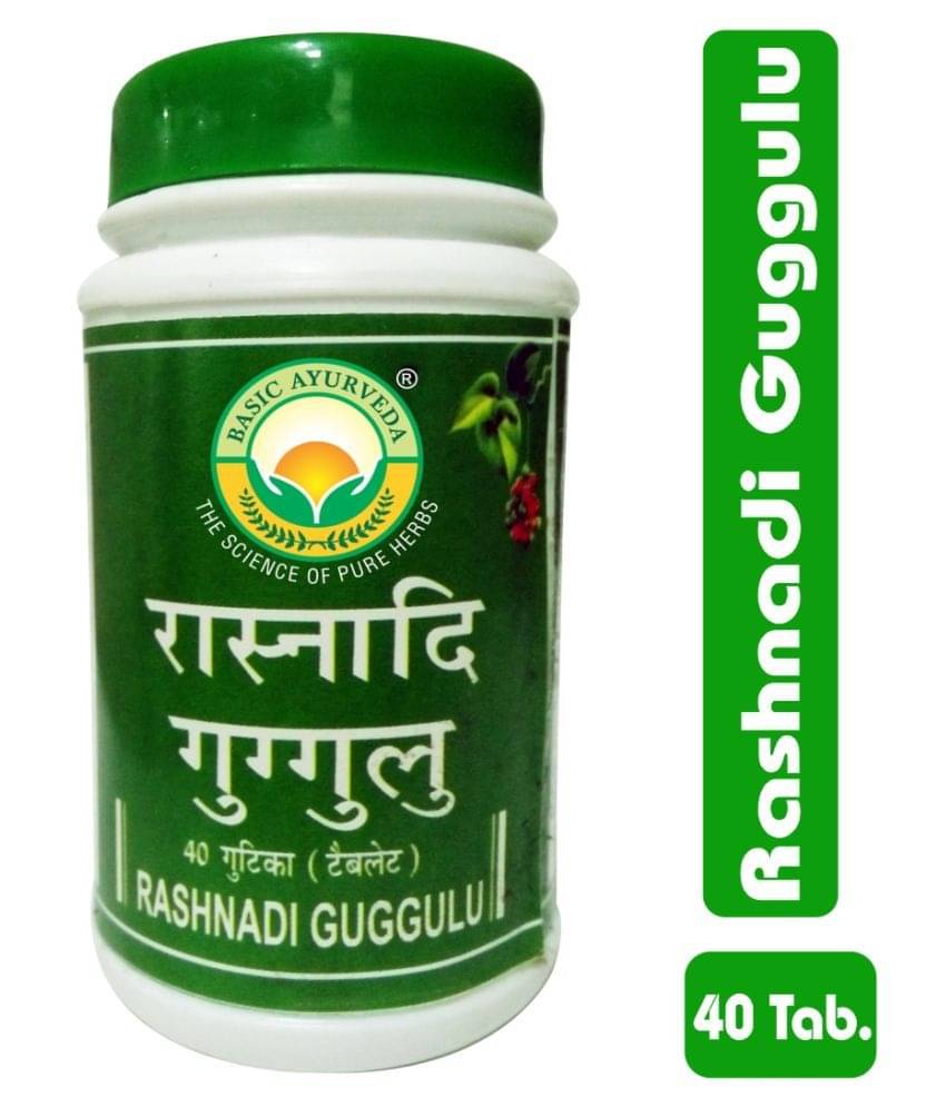     			Basic Ayurveda Rashnadi Guggulu Tablet 40 no.s Pack Of 6