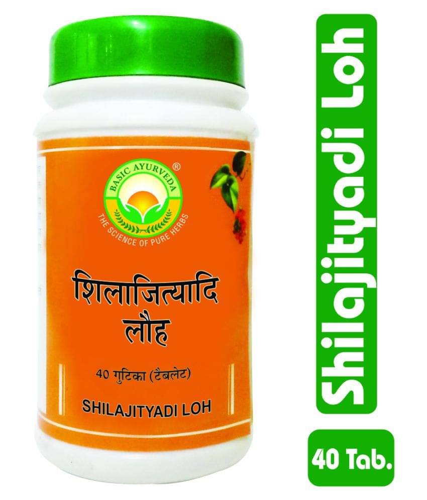     			Basic Ayurveda Shilajityadi Loh - Tab 40 no.s (Pack Of 6)
