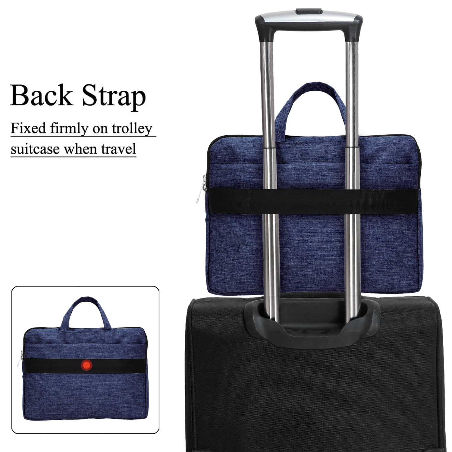     			Shibui Navy Laptop Sleeves