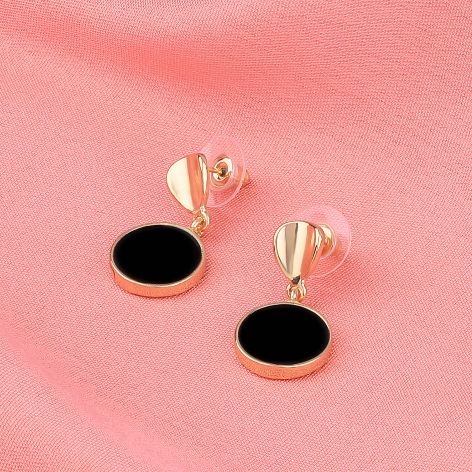 SILVER SHINE Attractive Gold Plated Stylish Party Wear Stud Earring For Women Girl SILVER SHINE Attractive Gold Plated Stylish Party Wear Stud Earring For Women Girl