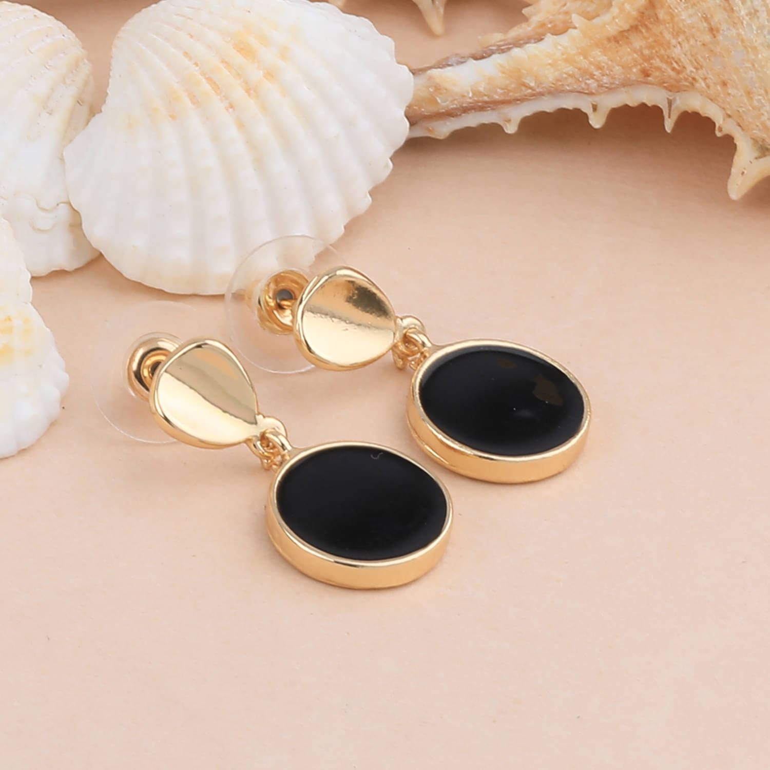    			SILVER SHINE Attractive Gold Plated Stylish Party Wear Stud Earring For Women Girl