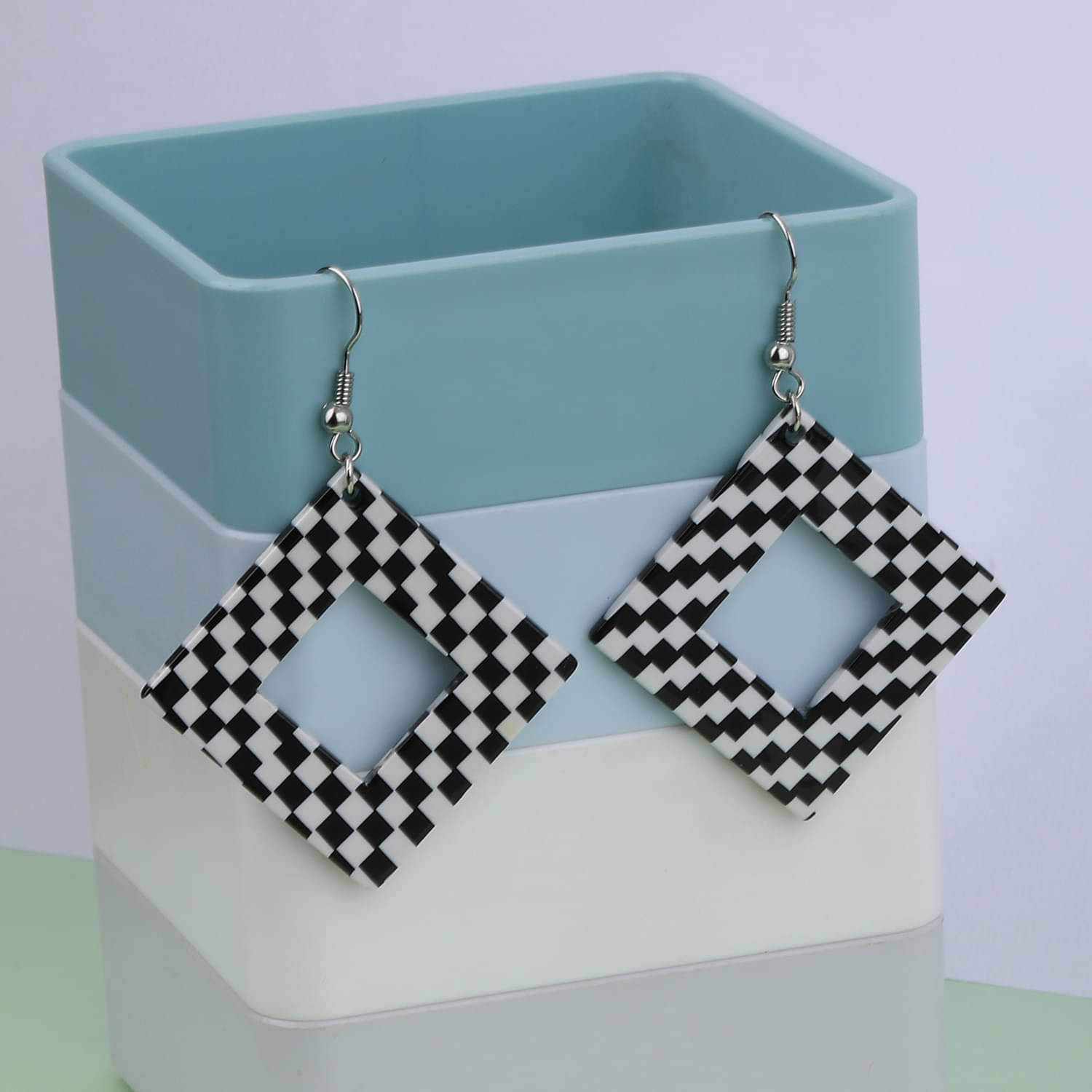     			SILVER SHINE Designer Stylish Delicated Party Wear Dangle Earring For Women Girl