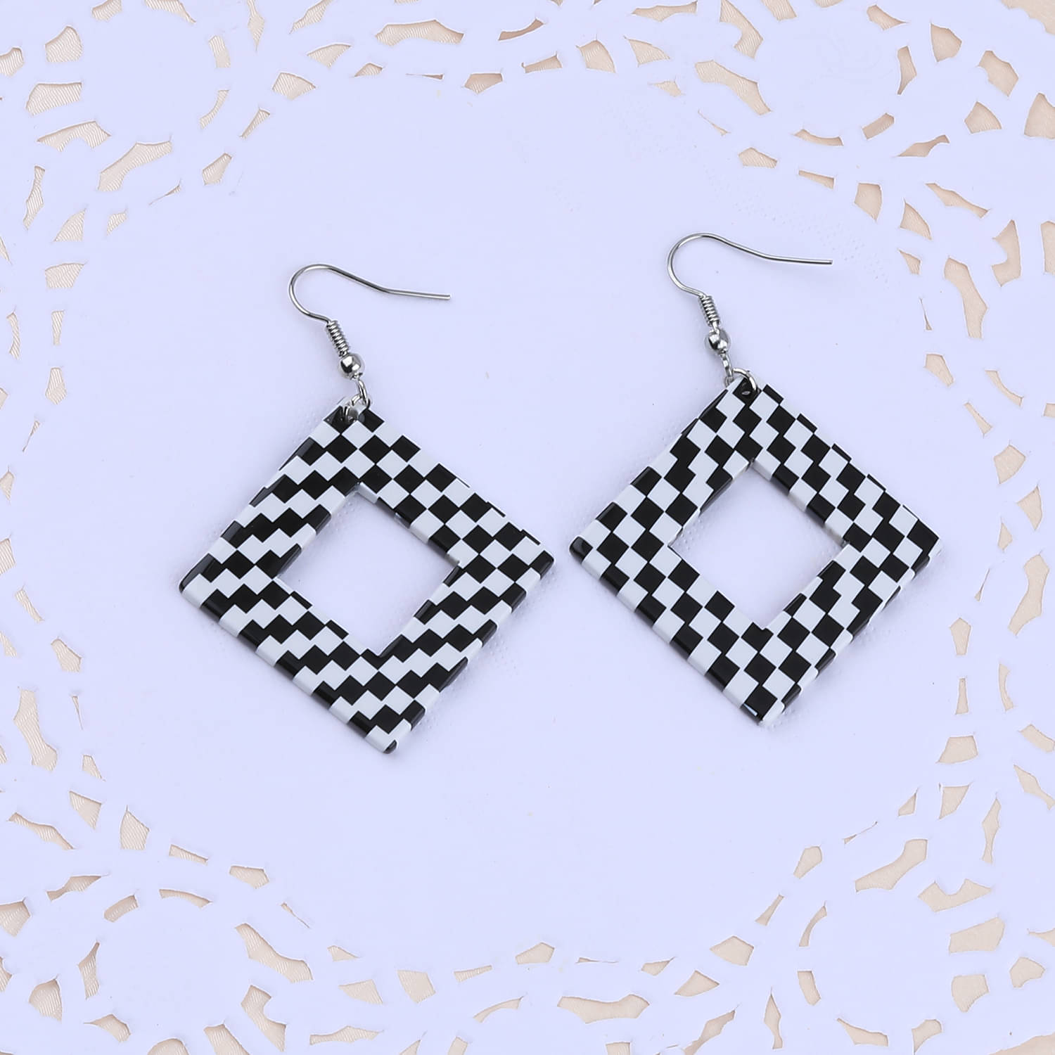 SILVER SHINE Designer Stylish Delicated Party Wear Dangle Earring For Women Girl SILVER SHINE Designer Stylish Delicated Party Wear Dangle Earring For Women Girl