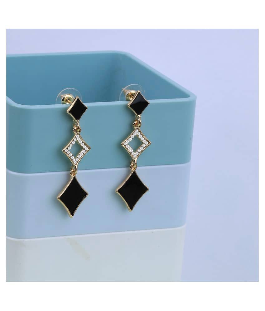 SILVER SHINE Elegant Gold Plated Party Wear Fancy  Dangle Earring For Women Girl - Earrings | Buy online on ZillyBuy