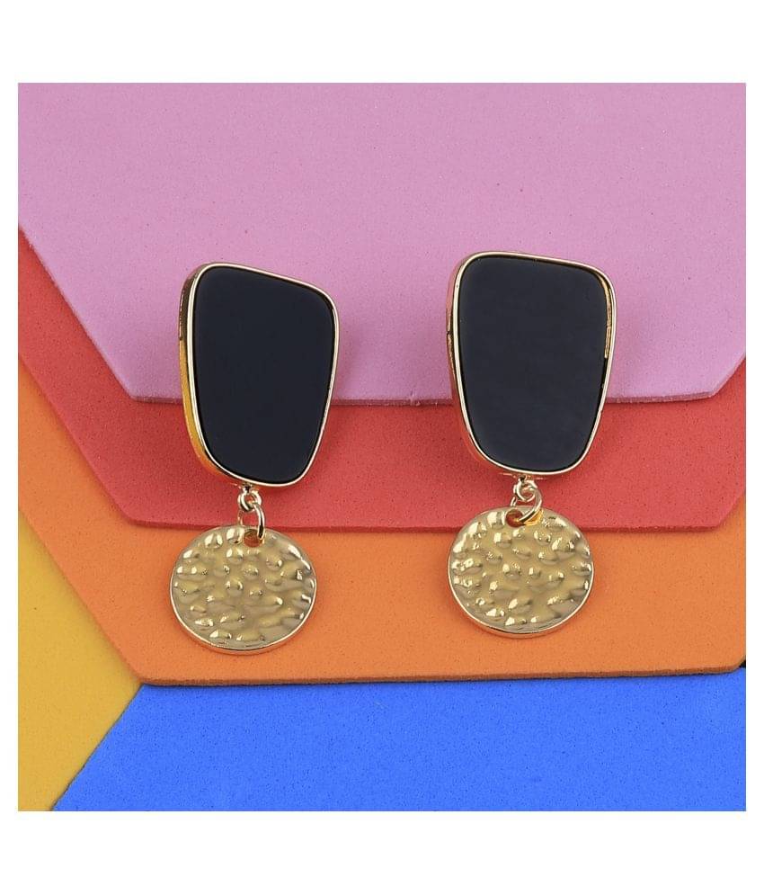     			SILVER SHINE Gold Plated Charm Designer Earring For Women Girl