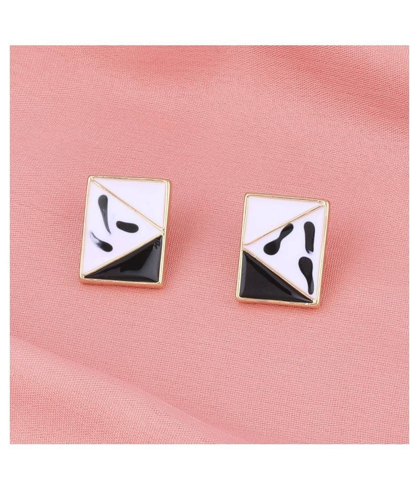 SILVER SHINE Stylish Party Wear Different Designe Studs Earring For Women Girl SILVER SHINE Stylish Party Wear Different Designe Studs Earring For Women Girl