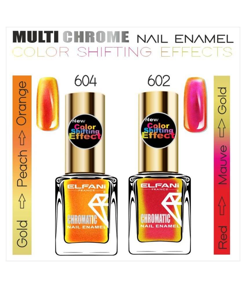     			Elfani Nail Polish Multi Shimmer 18 mL