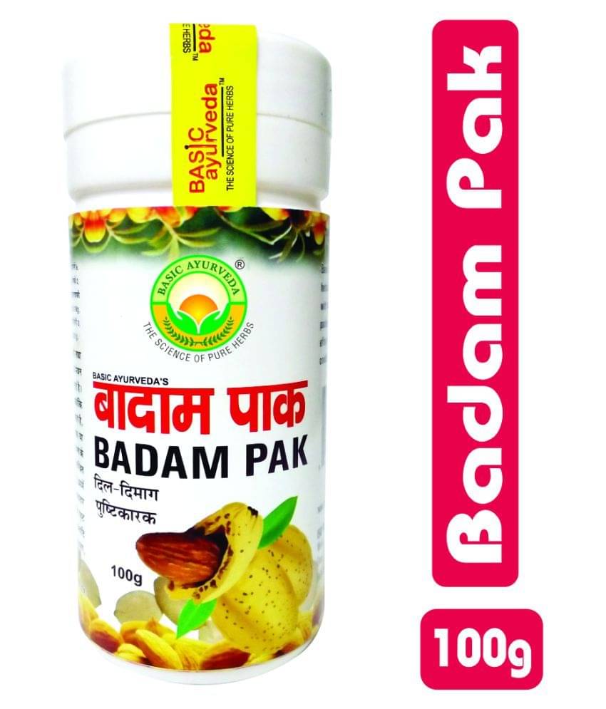     			Basic Ayurveda Badam Pak Paste 100 gm Pack of 3