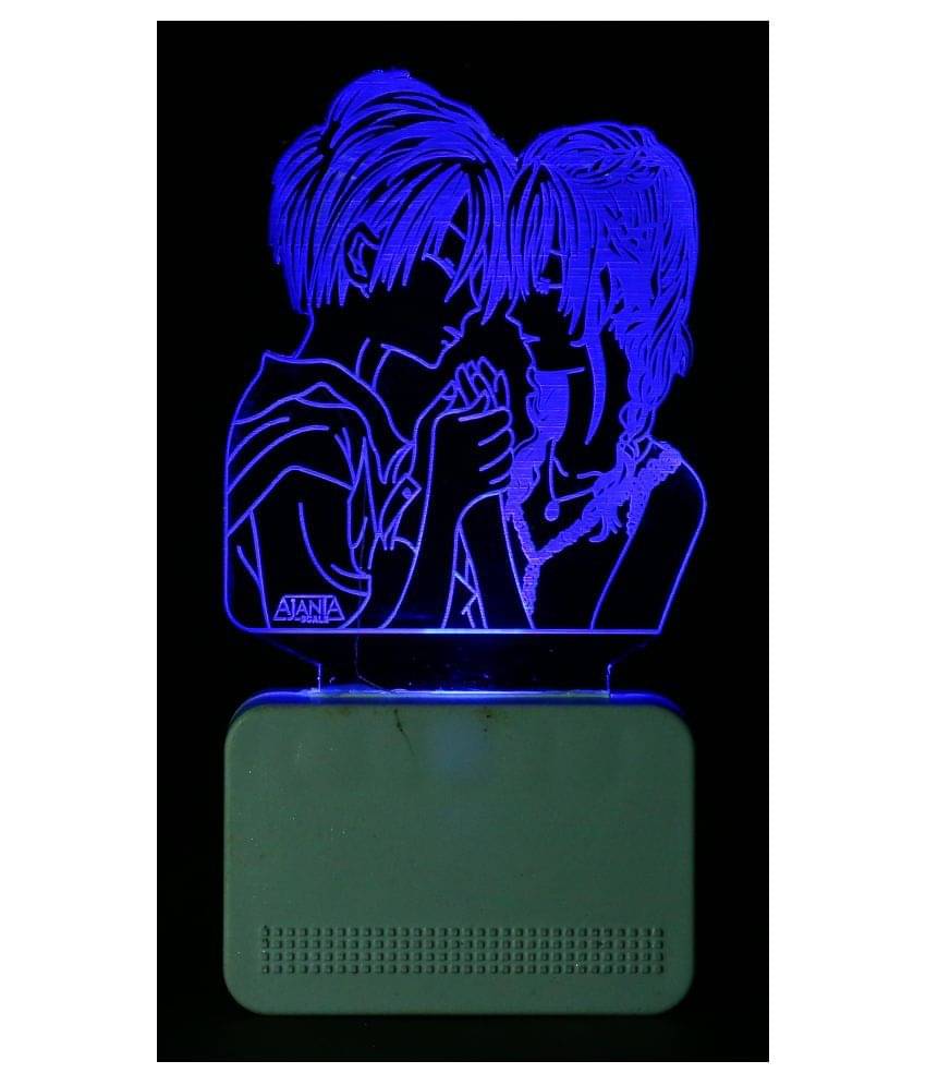 SUPER AJANTA 2005 Romantik Couple 3D Night Lamp Multi - Pack of 1 SUPER AJANTA 2005 Romantik Couple 3D Night Lamp Multi - Pack of 1