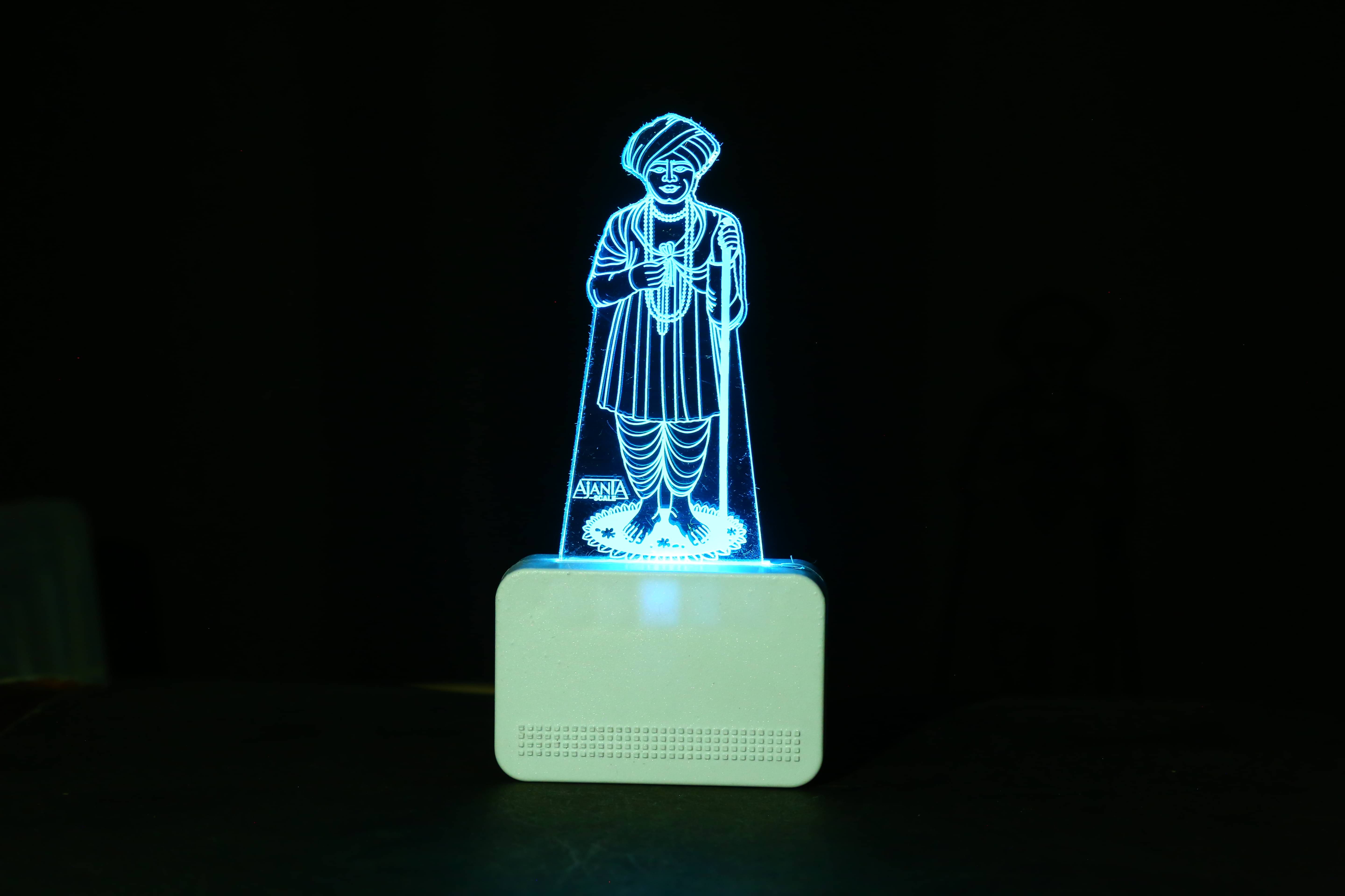     			SUPER AJANTA Multicolor Night Lamp ( Pack of 1 )