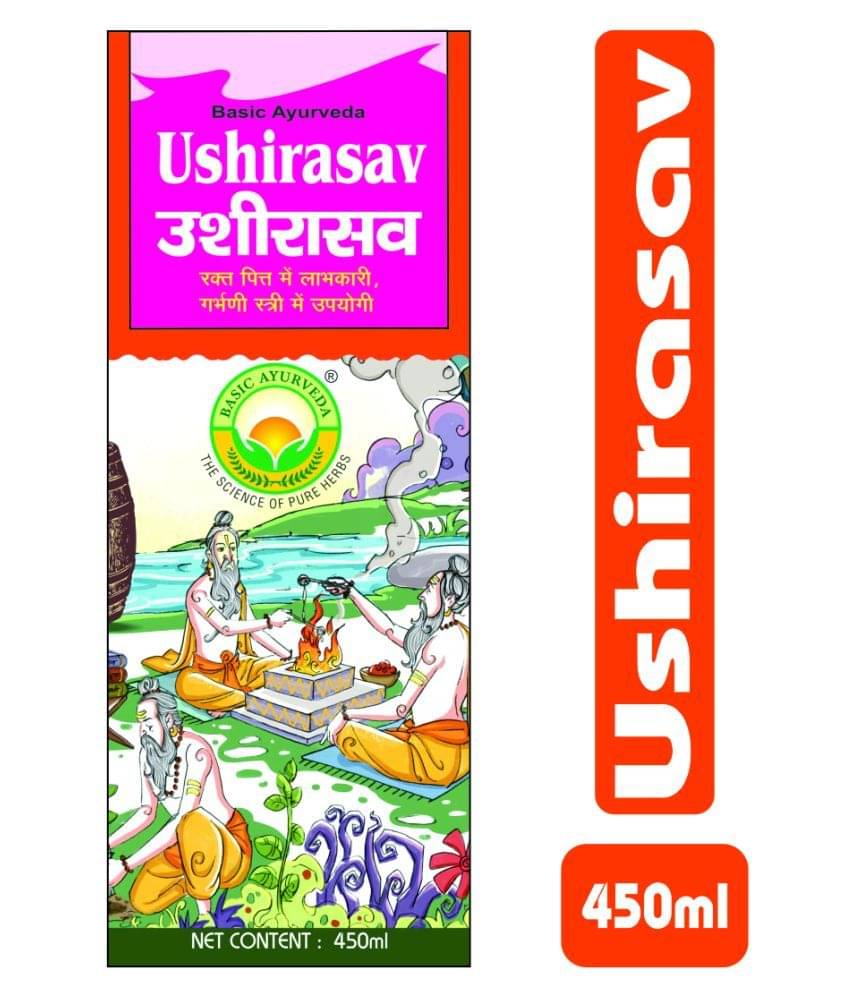 Basic Ayurveda Ushirasav Liquid 450 ml Pack Of 4 Basic Ayurveda Ushirasav Liquid 450 ml Pack Of 4