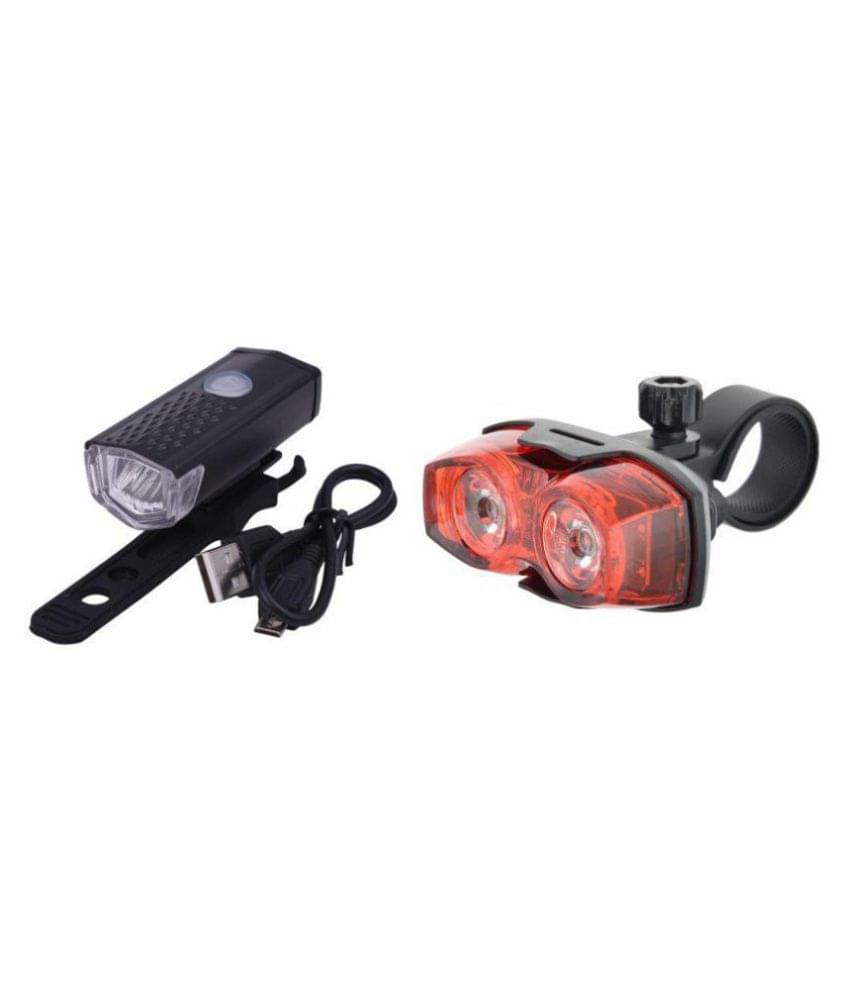 Dark Horse Bicycle LED 3 Modes 300 LM Front & 1 Watt 3 Mode Twin Eye Battery Light Combo Dark Horse Bicycle LED 3 Modes 300 LM Front & 1 Watt 3 Mode Twin Eye Battery Light Combo
