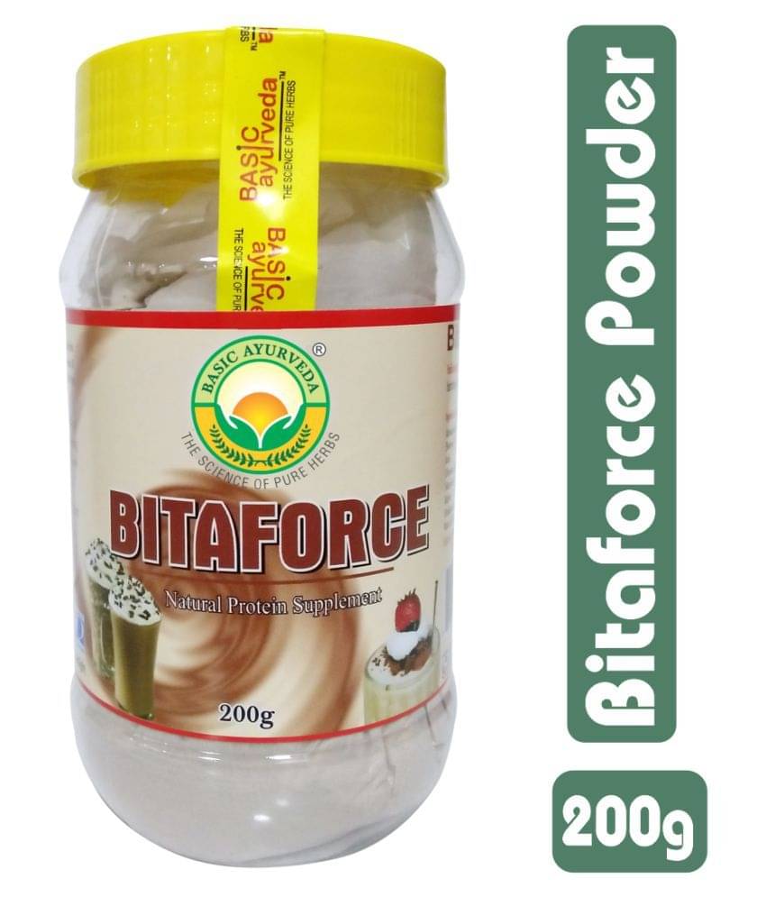     			Basic Ayurveda Bita Force (Protien) Powder 200 gm Pack Of 4