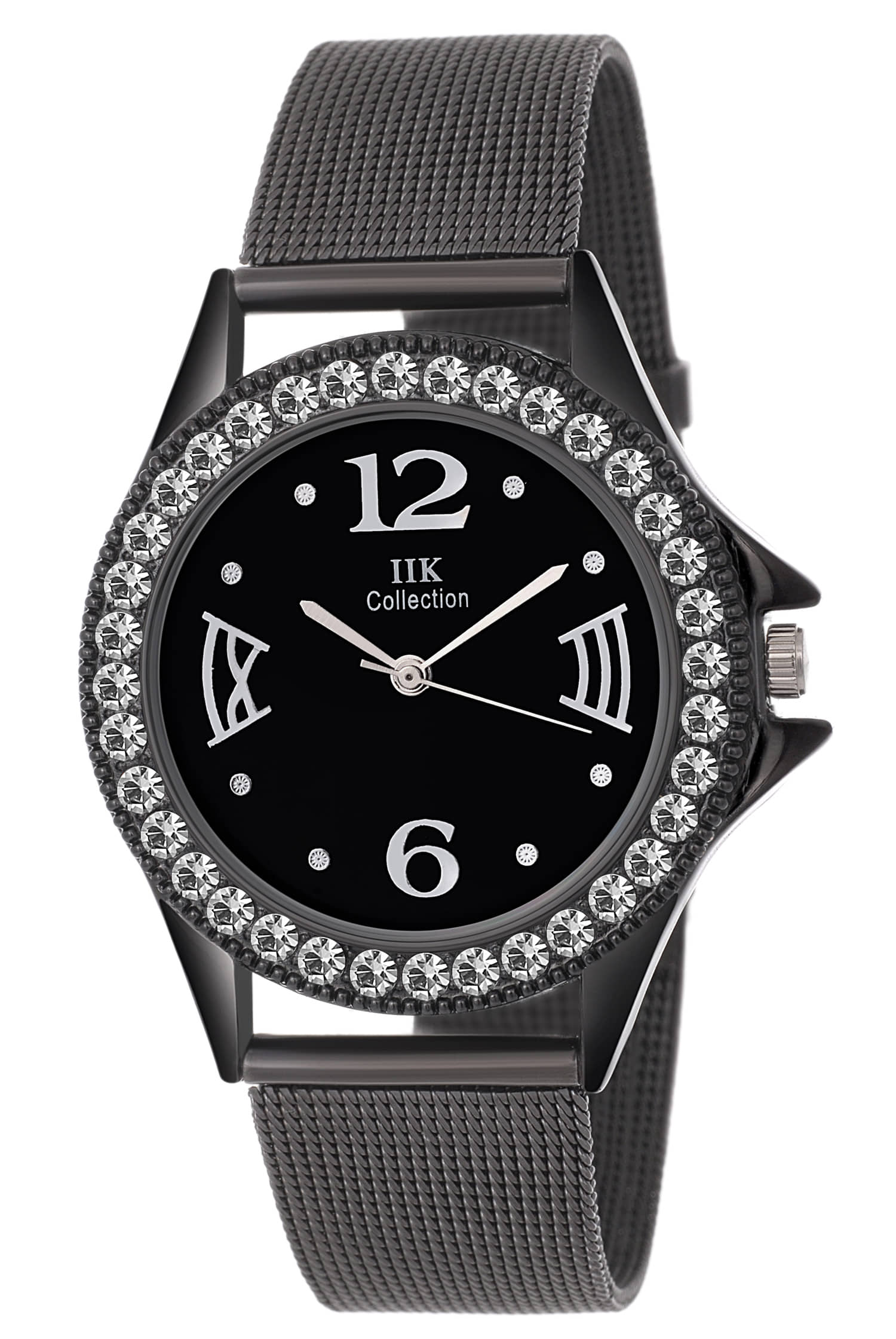 IIK COLLECTION Metal Round Womens Watch