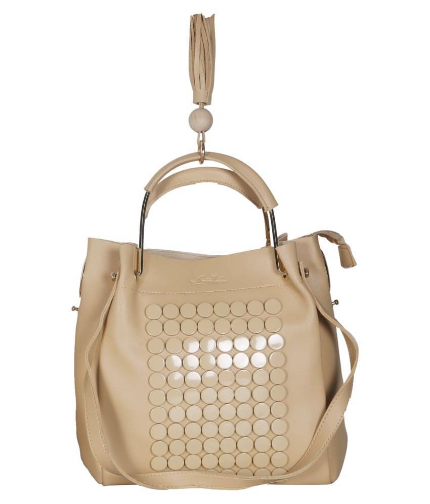     			Goodwin Cream P.U. Shoulder Bag