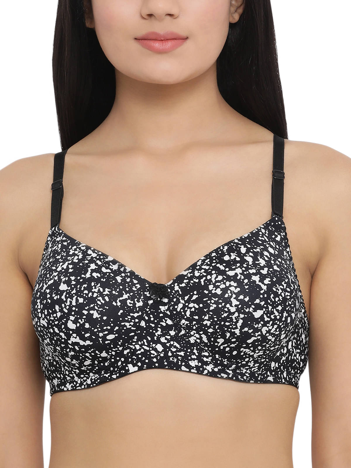     			Clovia Polyamide T-Shirt Bra - Black