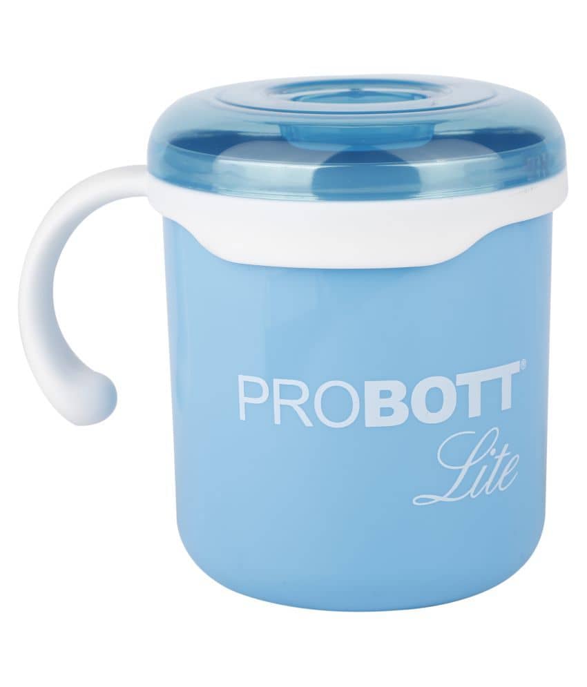 Probott - Pink Steel Coffee Mug ( Pack of 1 )
