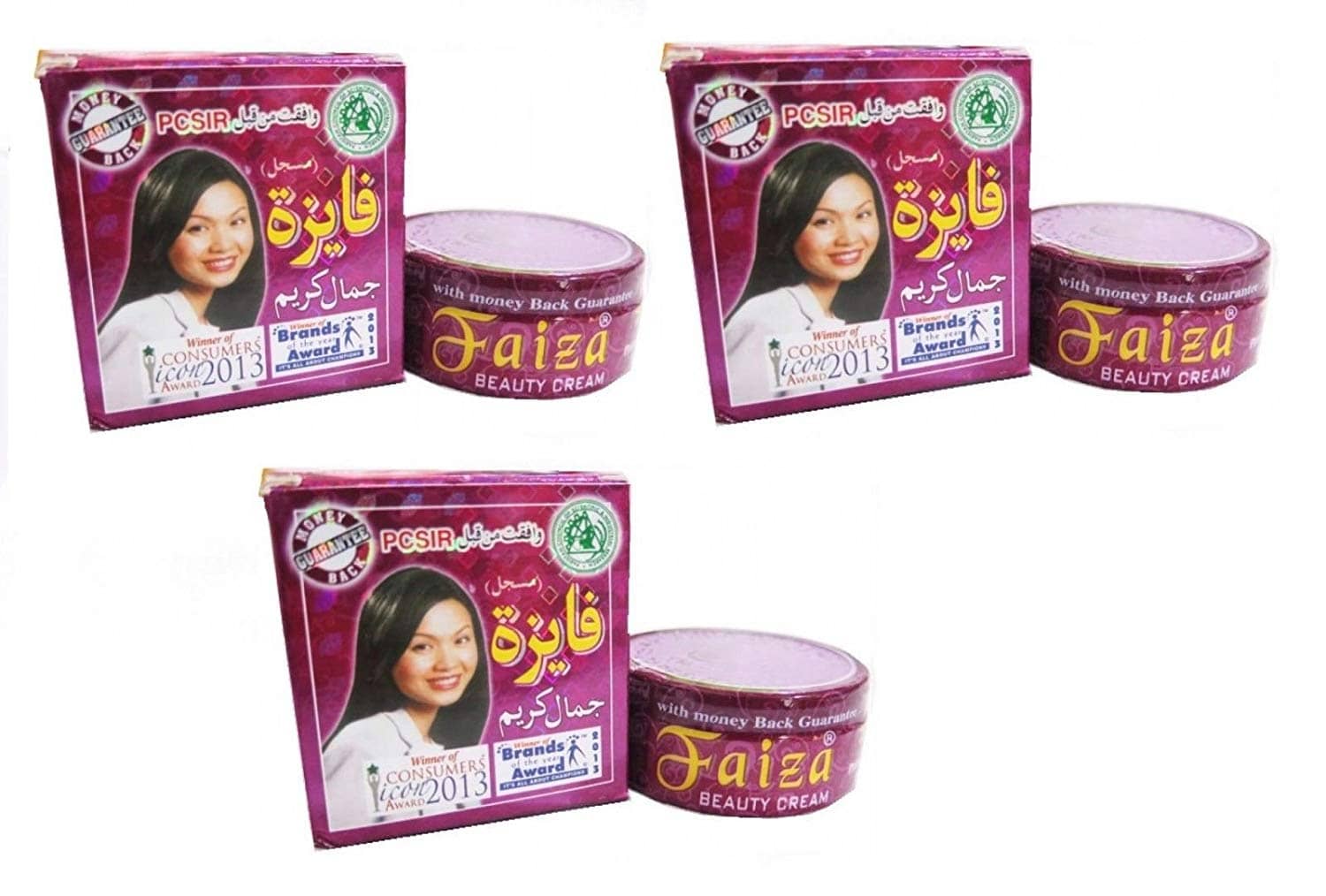 DIARA Faiza Beauty Cream Day Cream 30 gm Pack of 3