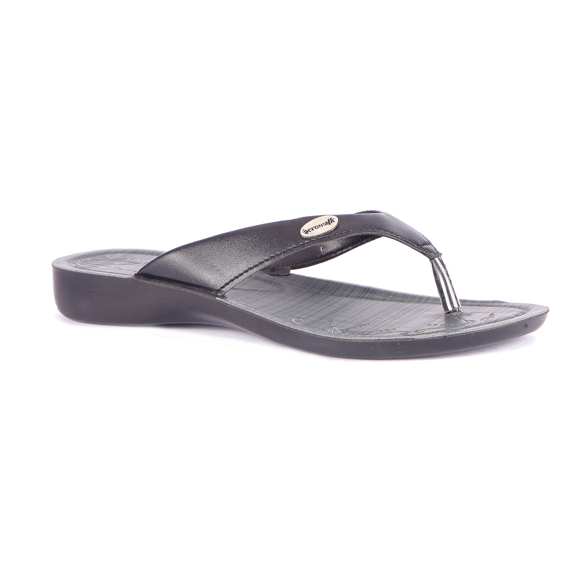     			Aerowalk Black Flats