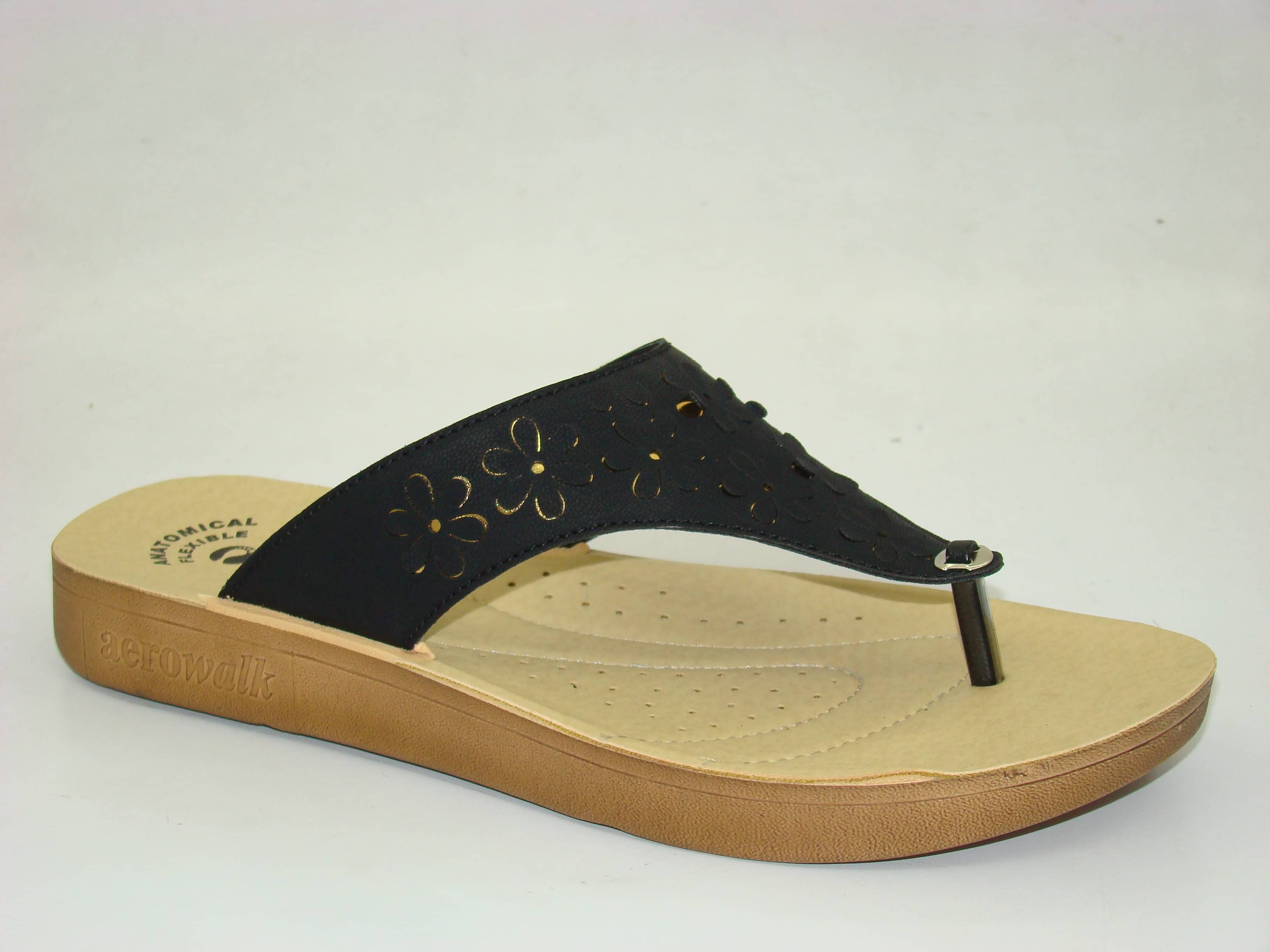 Aerowalk -  Black Women's Flats     			Aerowalk -  Black Women's Flats