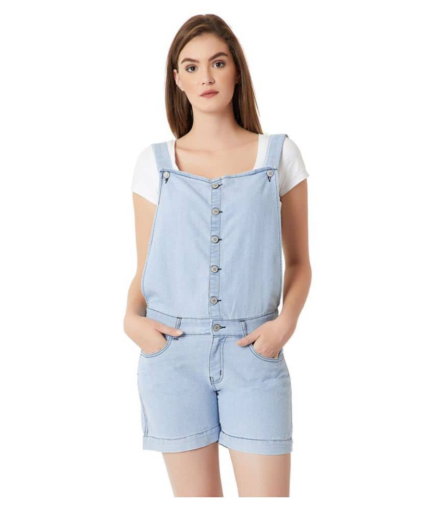 Miss Chase Denim Jeans Dungarees - Blue - Jeans | Buy online on ZillyBuy