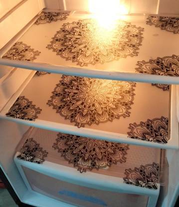 Revexo Set of 3 PVC Multi Fridge Mats Revexo Set of 3 PVC Multi Fridge Mats