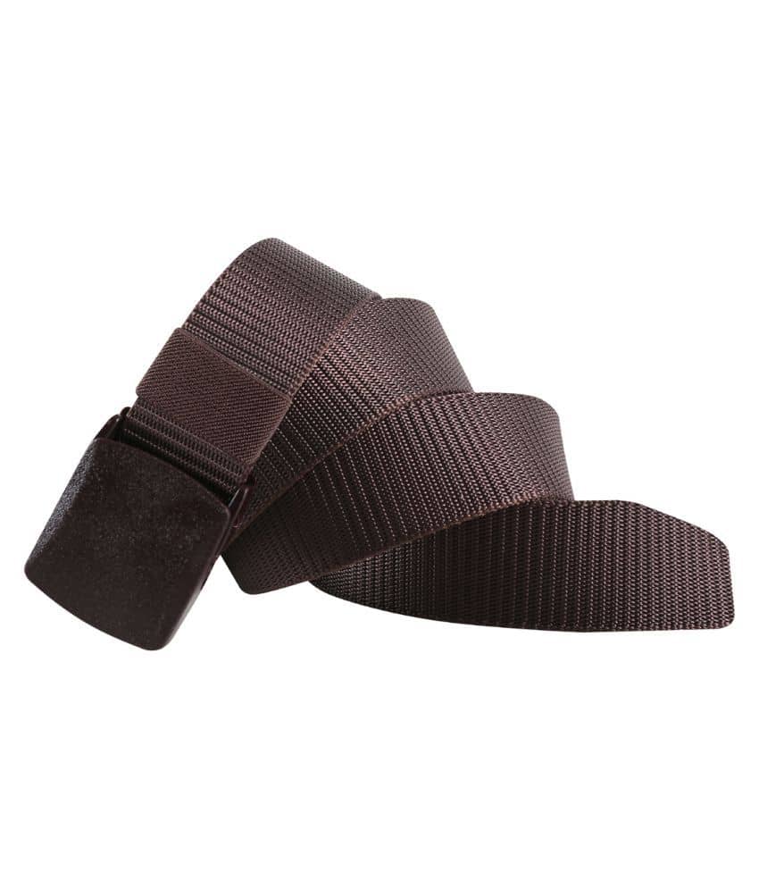 Edifier - Brown Leather Men's Casual Belt ( Pack of 1 )
