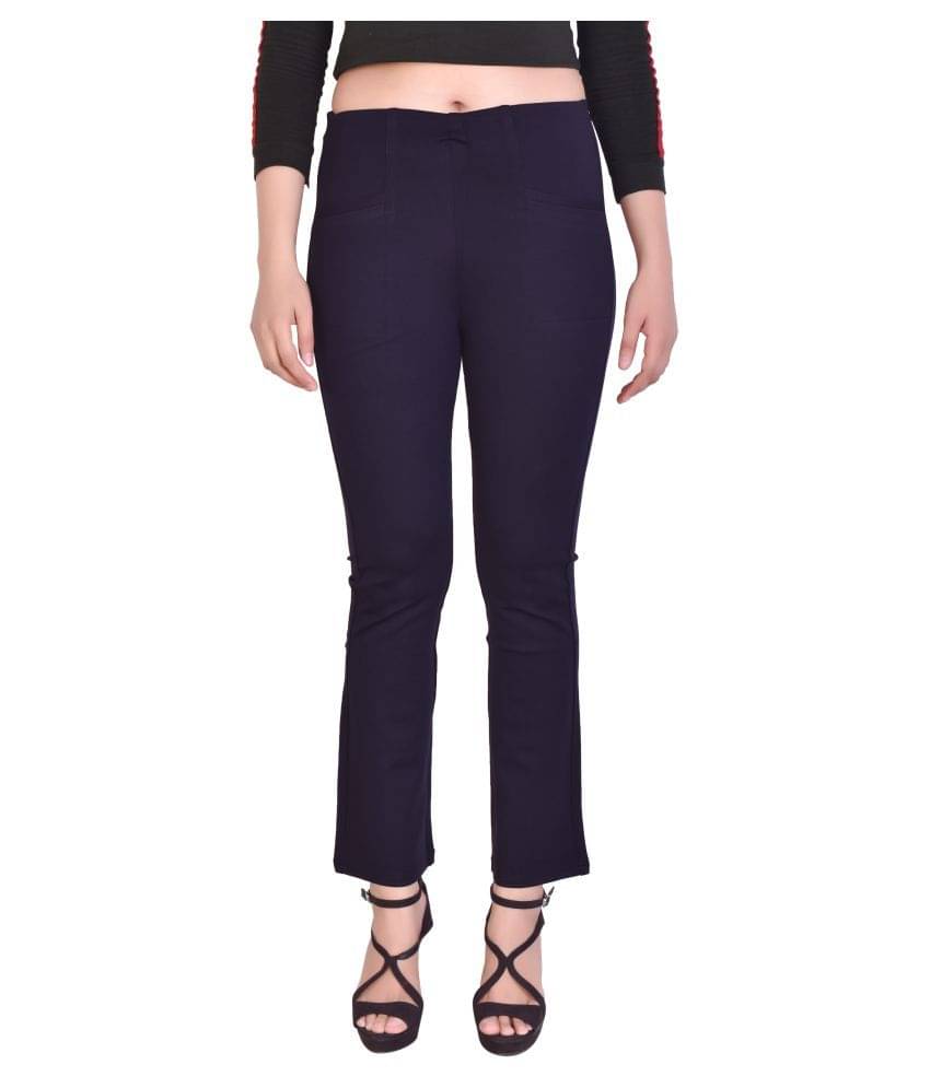     			FCK-3 Cotton Lycra Jeggings - Blue