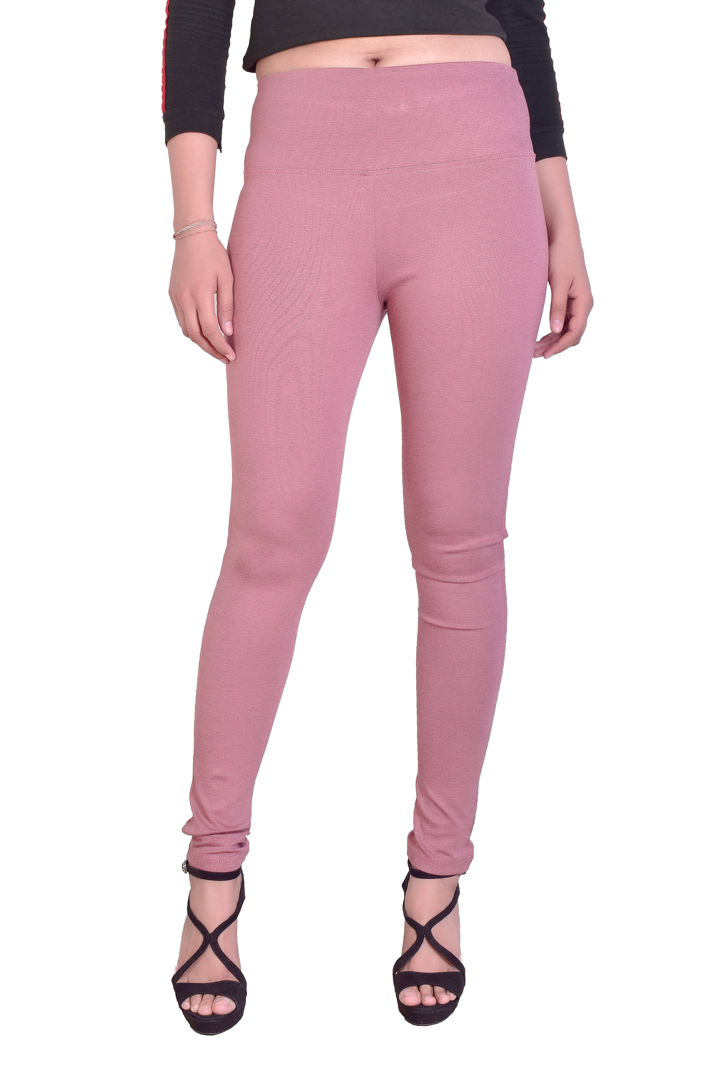    			FCK-3 Cotton Lycra Jeggings - Peach