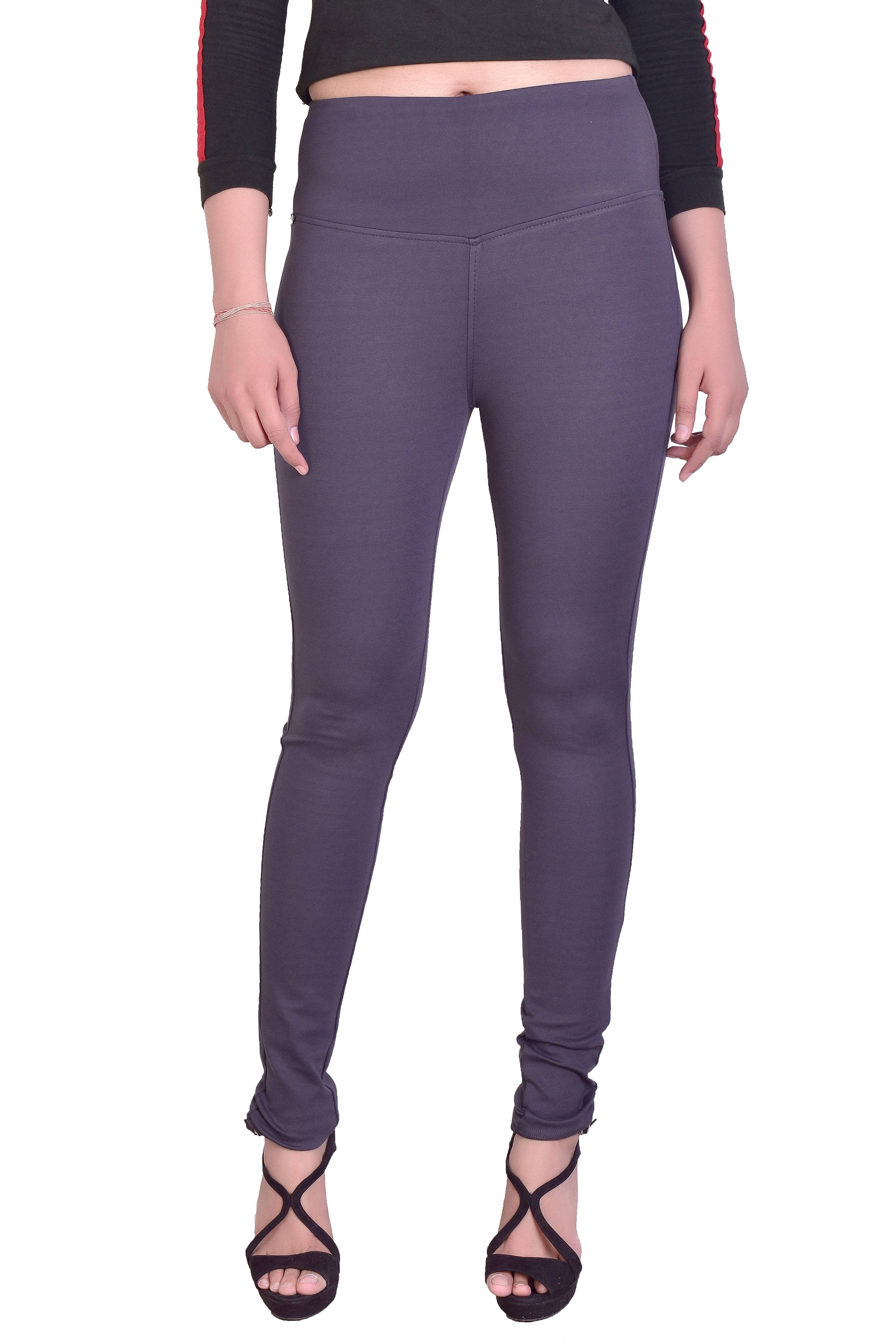     			FCK-3 Cotton Lycra Jeggings - Grey