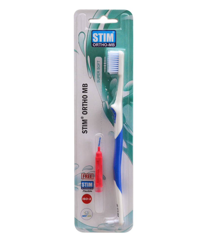     			Stim Ortho-MB Toothbrush Pack of 3