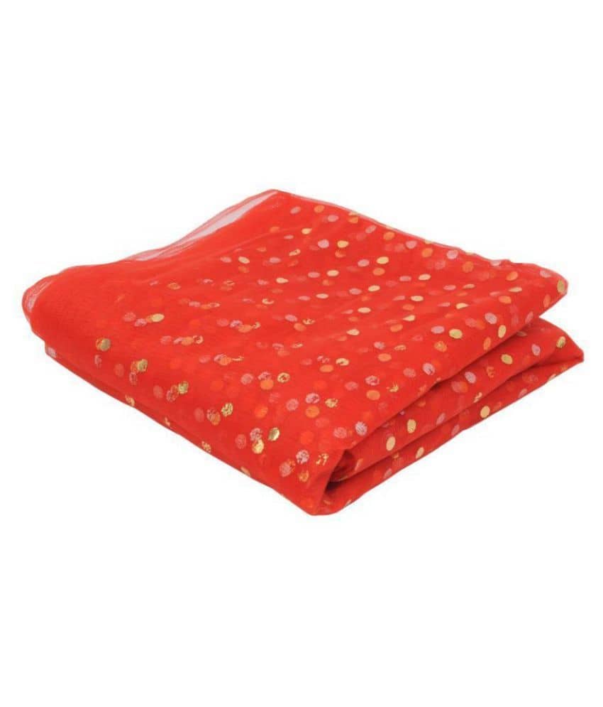 Vardhman Fabric Decoration Net Fabric Golden dotted used in gift & wrapping ( Pack of 1 ) - Stationery | Buy online on ZillyBuy