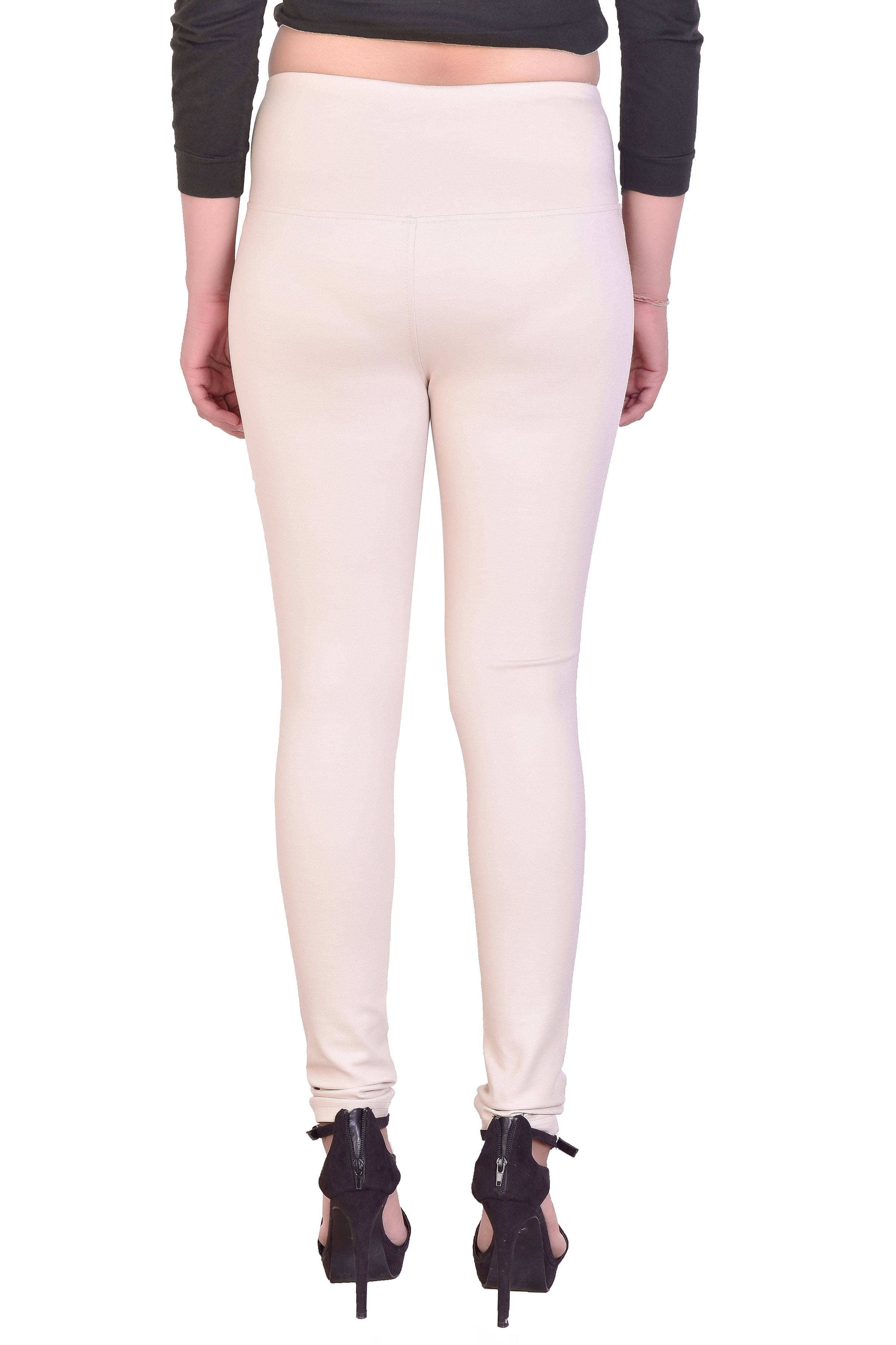     			FCK-3 Cotton Lycra Jeggings - Beige