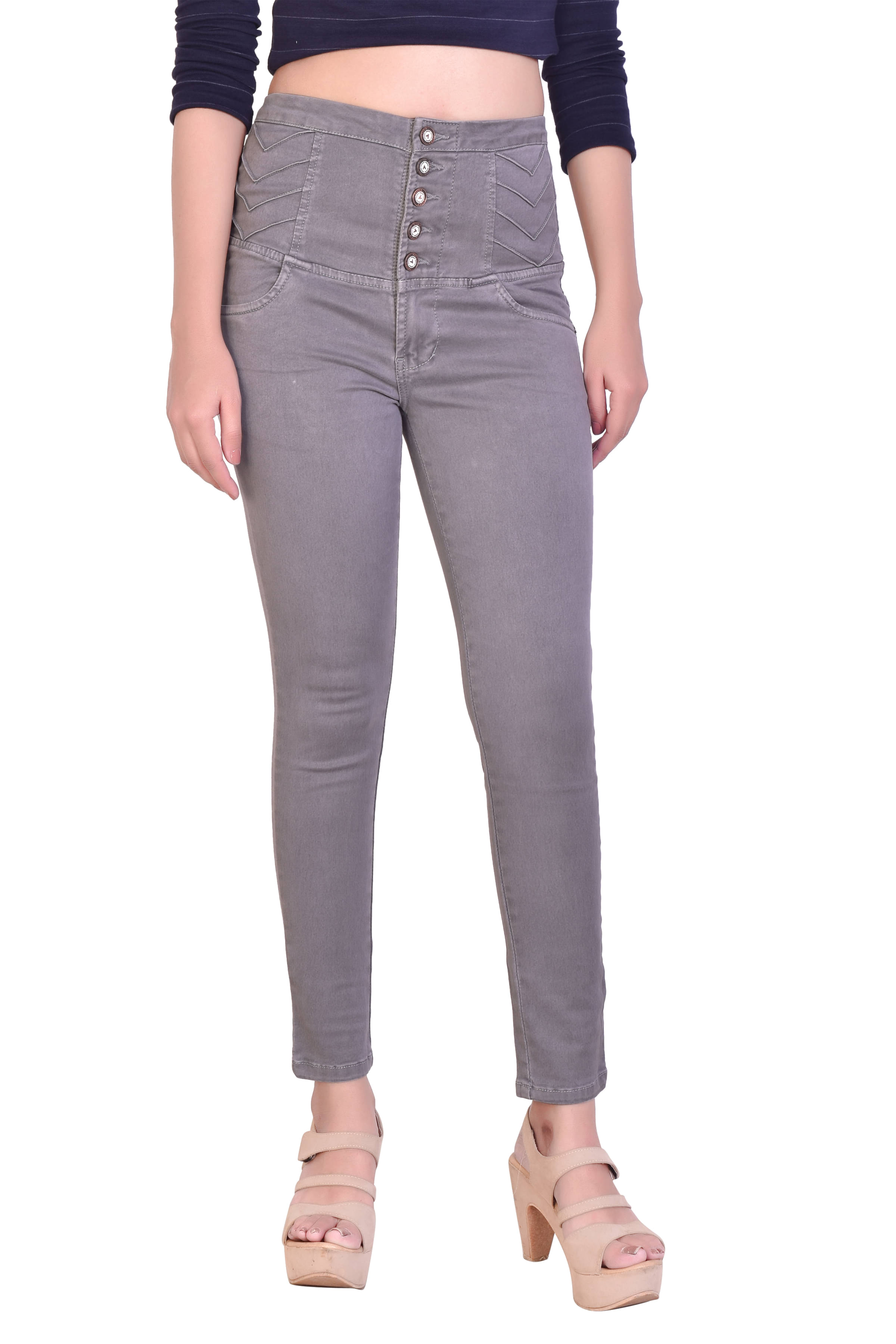     			FCK-3 Denim Jeans - Grey