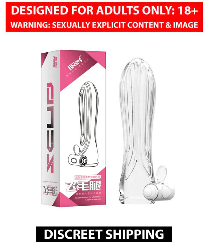 Reusable Vibrating Men's Condom For Men Extra Fun During Intercourse Reusable Vibrating Men's Condom For Men Extra Fun During Intercourse