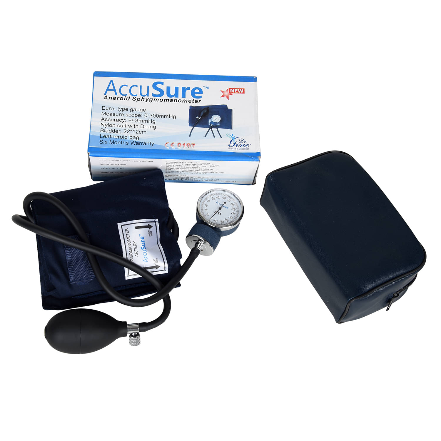     			Accusure Aneriod Sphygmomanometer