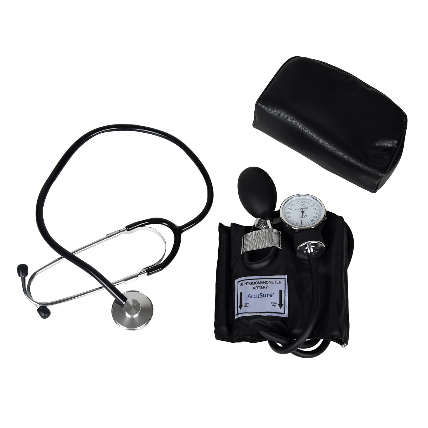 Accusure Sphygmomanometer Stethoscope