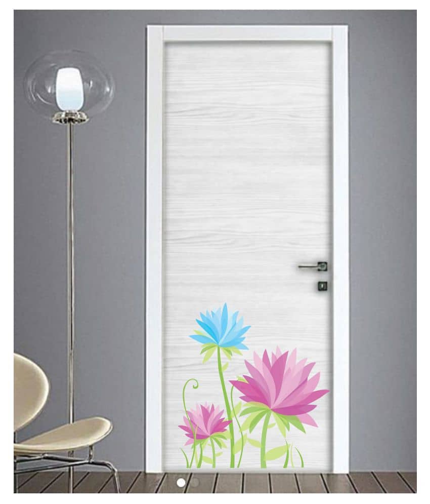 Decor Villa Door Sticker ( 53 x 58 cms )