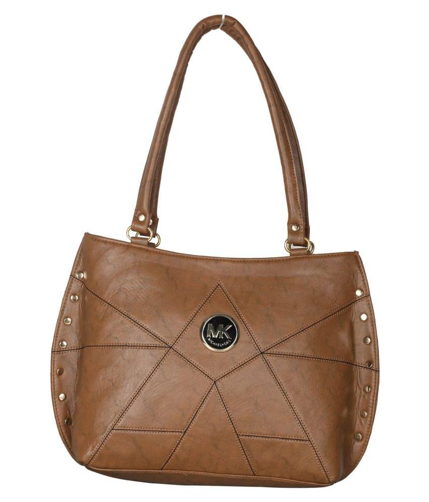     			Goodwin Brown P.U. Shoulder Bag