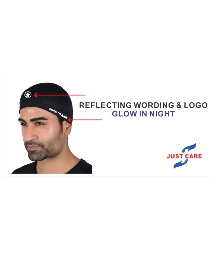 JUST CARE. Black Polyester