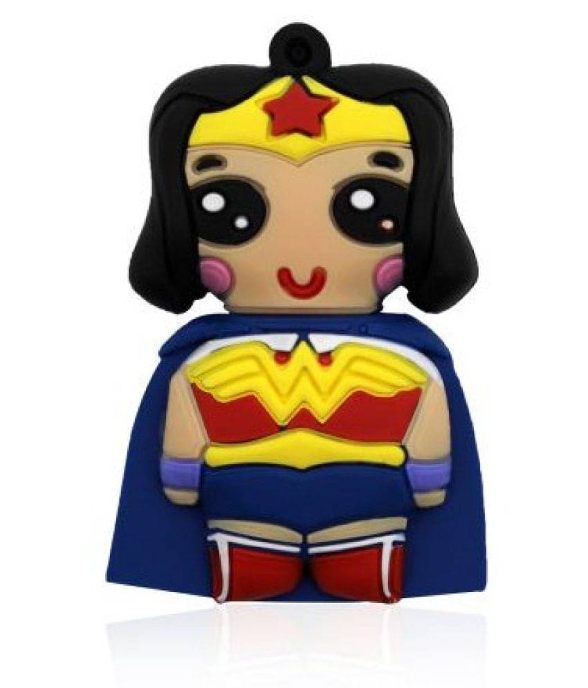     			Pankreeti PKT641 Wonder Woman 32GB USB 2.0 Fancy Pendrive Pack of 1
