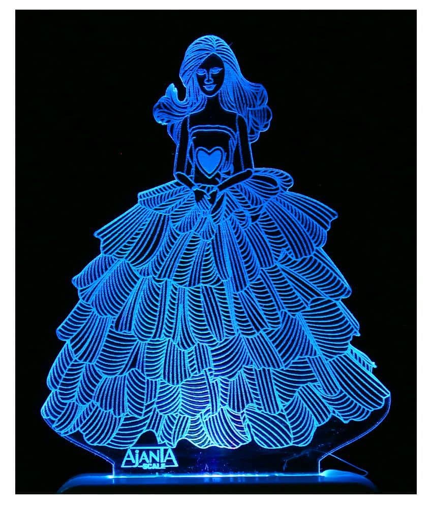SUPER AJANTA 2022 Barby Doll Night Lamp Multi - Pack of 1 - Electricals | Buy online on ZillyBuy