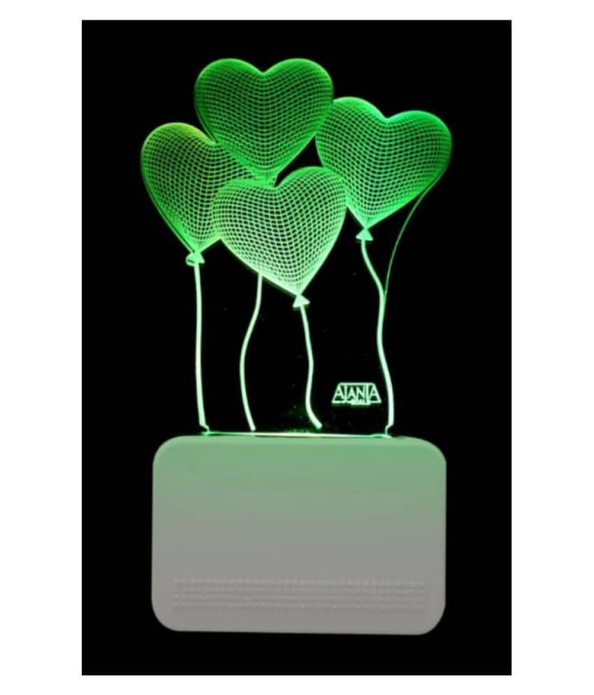SUPER AJANTA Multicolor Night Lamp ( Pack of 1 ) - Electricals | Buy online on ZillyBuy