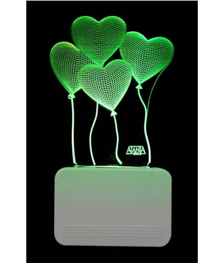 SUPER AJANTA Multicolor Night Lamp ( Pack of 1 ) - Electricals | Buy online on ZillyBuy