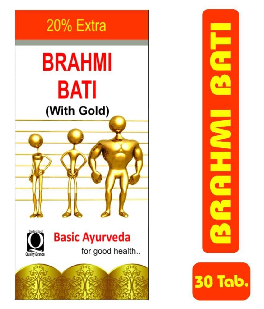     			Basic Ayurveda Brahmi Bati Tablet 30 no.s