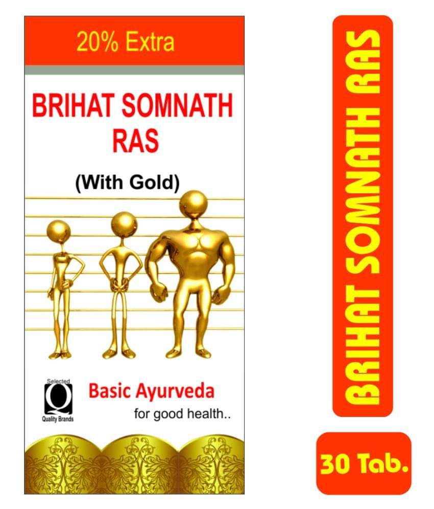     			Basic Ayurveda Brihat Somnath Ras Tablet 30 no.s