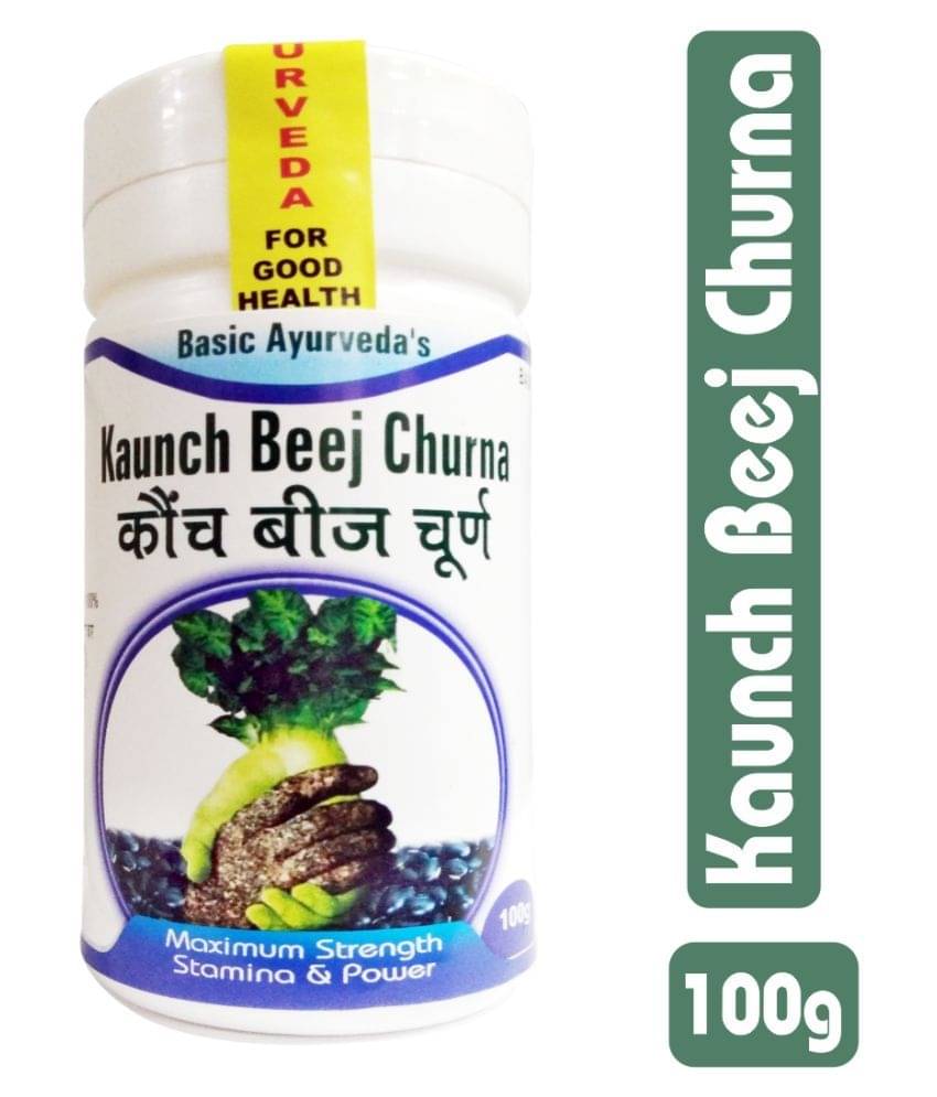     			Basic Ayurveda Kaunch Beej Churna Powder 100 gm Pack Of 5