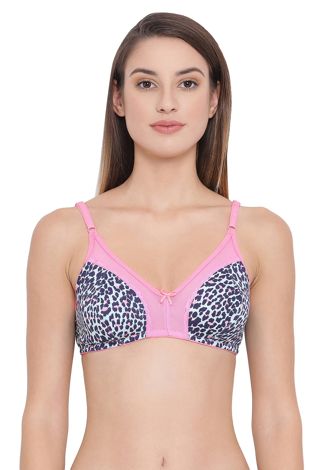 Clovia Cotton Non Padded Women's Everyday Bra ( Pink ) Clovia Cotton Non Padded Women's Everyday Bra ( Pink )