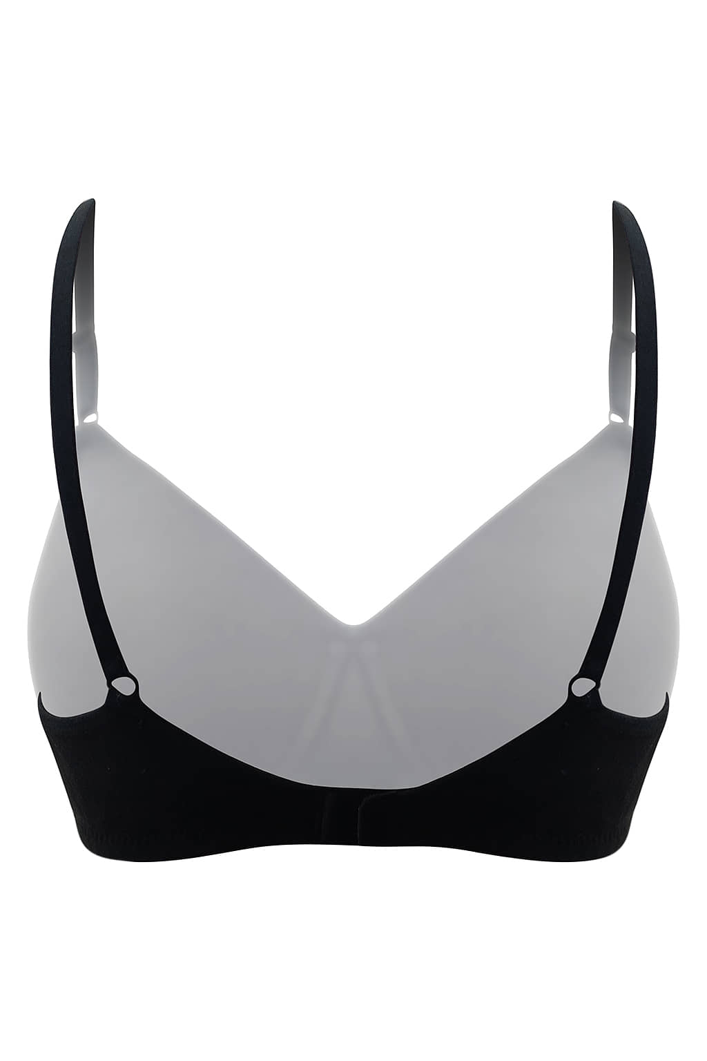 Clovia Cotton T-Shirt Bra - Black